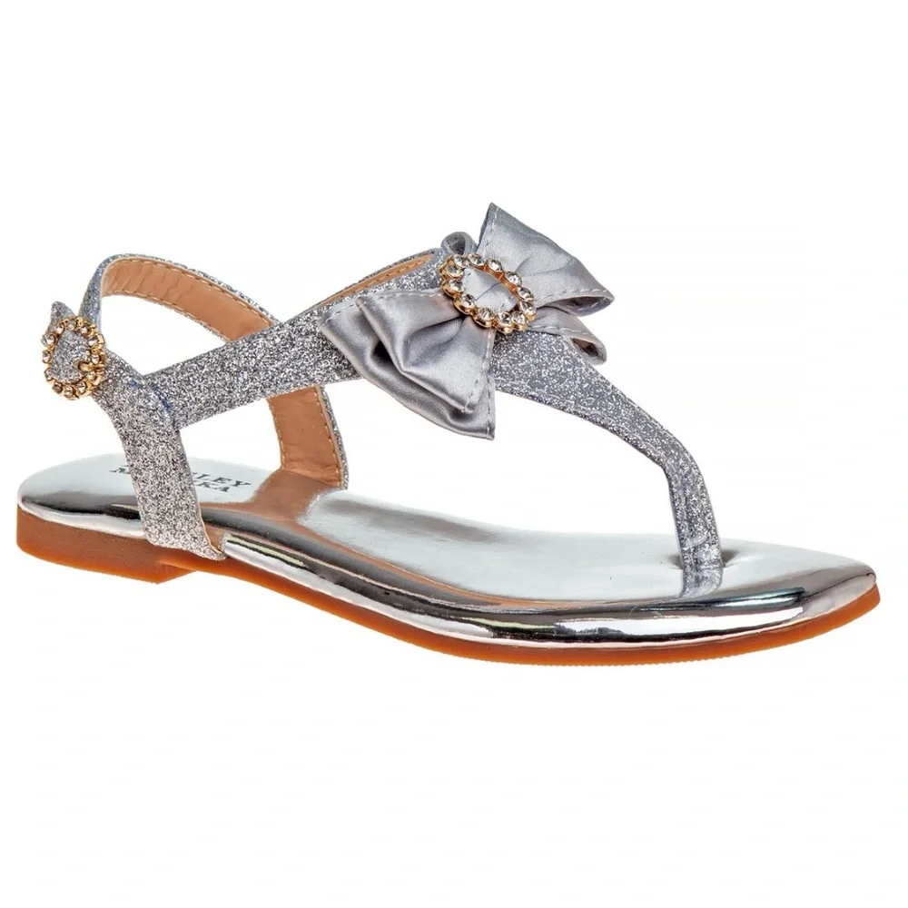 💎BM GIRLS GLITTER CRYSTAL SANDALS